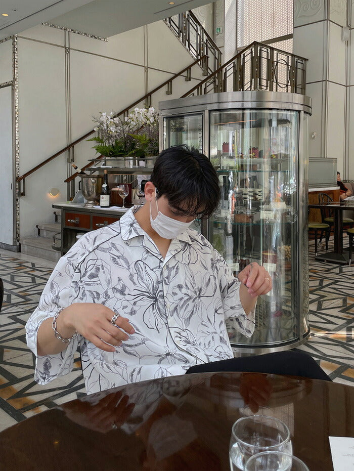 ASCLO(エジュクロ)Mone Ritten Piping Shirt