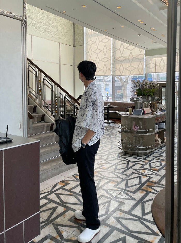 ASCLO(エジュクロ)Mone Ritten Piping Shirt