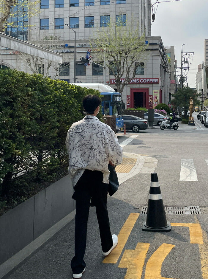 ASCLO(エジュクロ)Mone Ritten Piping Shirt