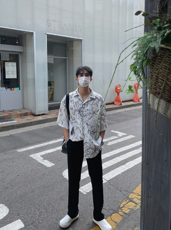 ASCLO(エジュクロ)Mone Ritten Piping Shirt