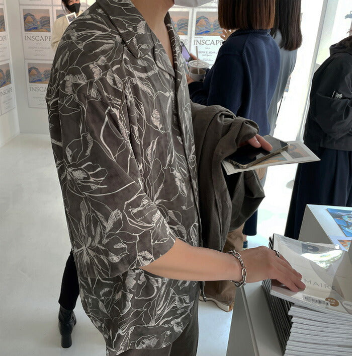 ASCLO(エジュクロ)Mone Ritten Piping Shirt