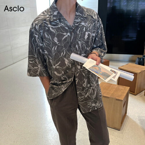 ASCLO(エジュクロ)Mone Ritten Piping Shirt