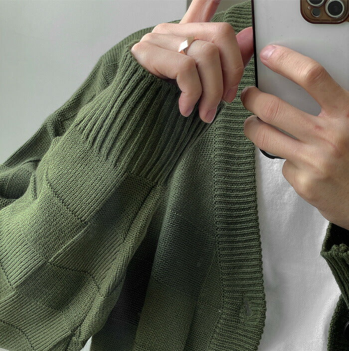 ASCLO(エジュクロ)ASCLO Weaving Cardigan