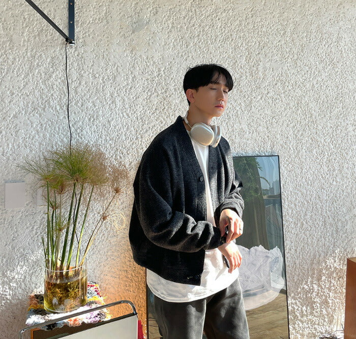ASCLO(エジュクロ)Born String Crop Cardigan