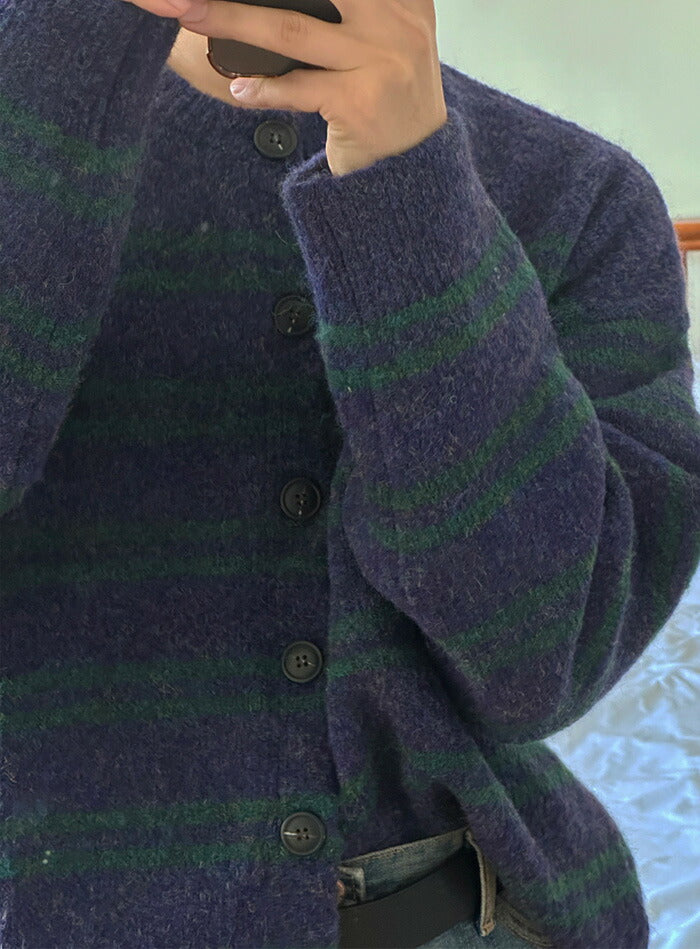 ASCLO(エジュクロ)ASCLO Alpaca Peter Cardigan