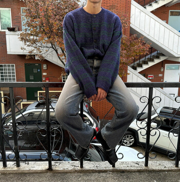 ASCLO(エジュクロ)ASCLO Alpaca Peter Cardigan