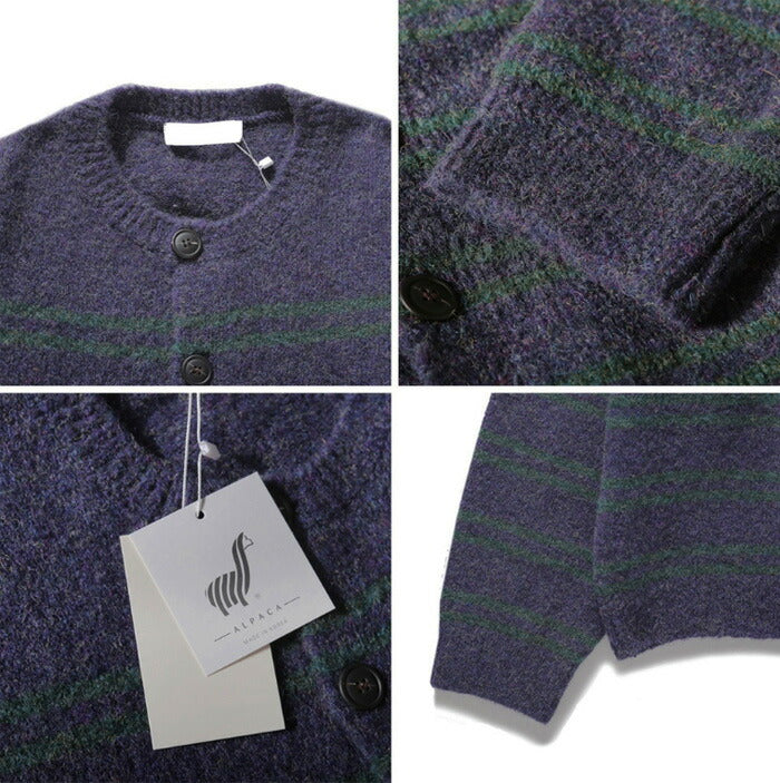ASCLO(エジュクロ)ASCLO Alpaca Peter Cardigan