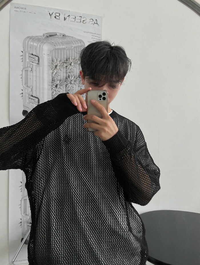 ASCLO(エジュクロ)314 Linen Punching Knit