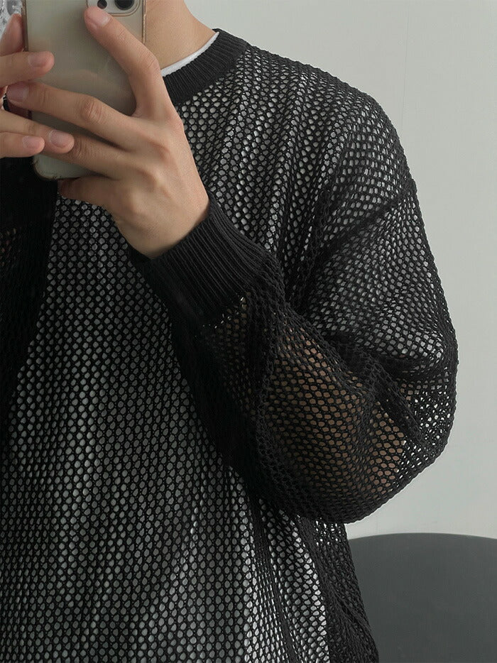 ASCLO(エジュクロ)314 Linen Punching Knit
