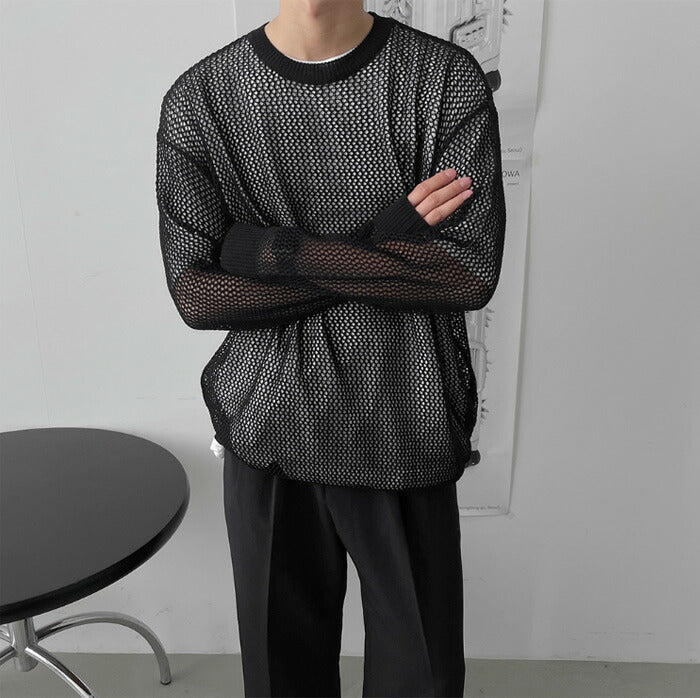 ASCLO(エジュクロ)314 Linen Punching Knit