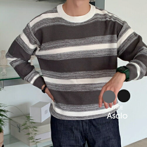 ASCLO(エジュクロ)ASCLO Mix Round Knit
