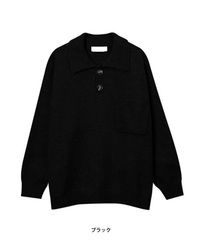 ASCLO(エジュクロ)Levi Mohair Collar Knit