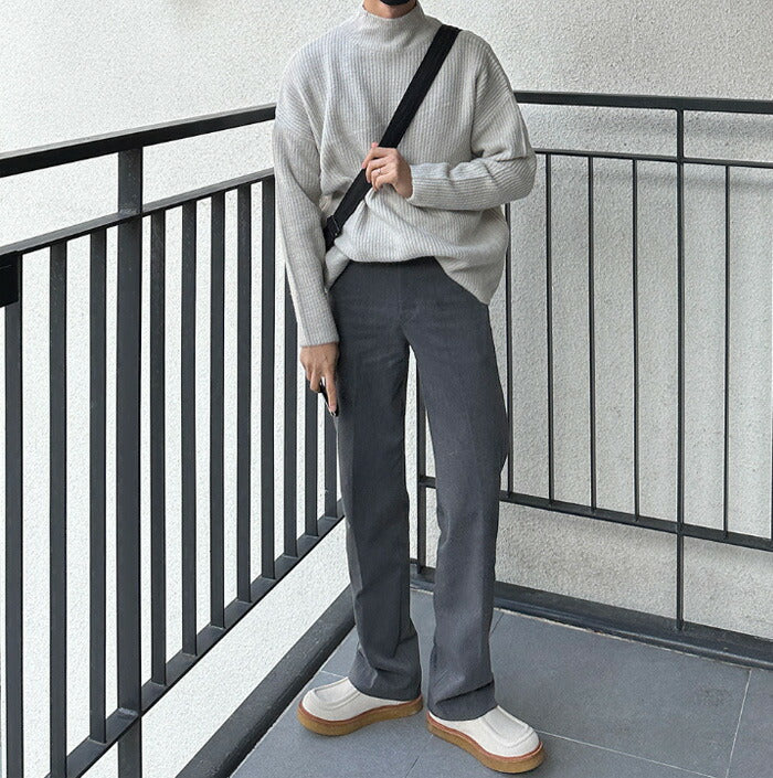 ASCLO(エジュクロ)SP Hachi Half Neck Knit