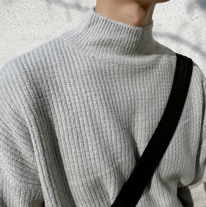 ASCLO(エジュクロ)SP Hachi Half Neck Knit