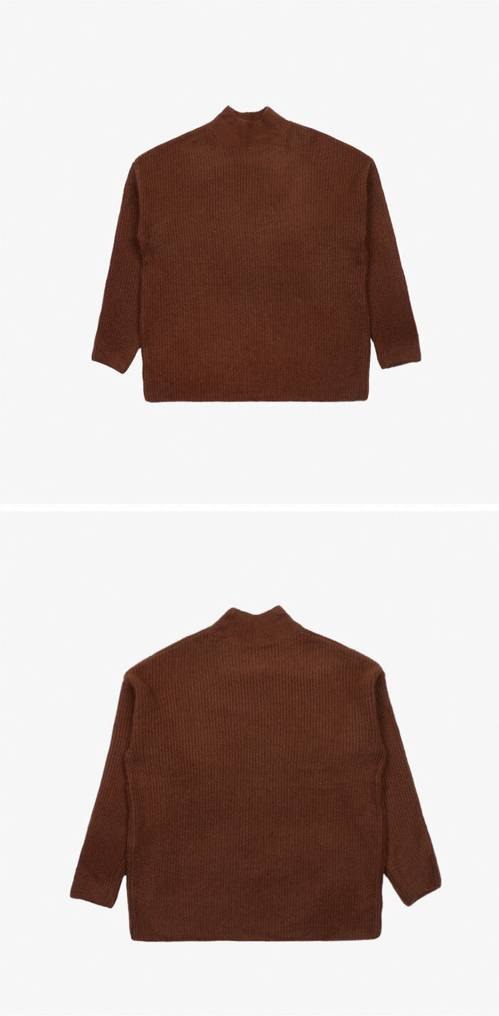 ASCLO(エジュクロ)SP Hachi Half Neck Knit