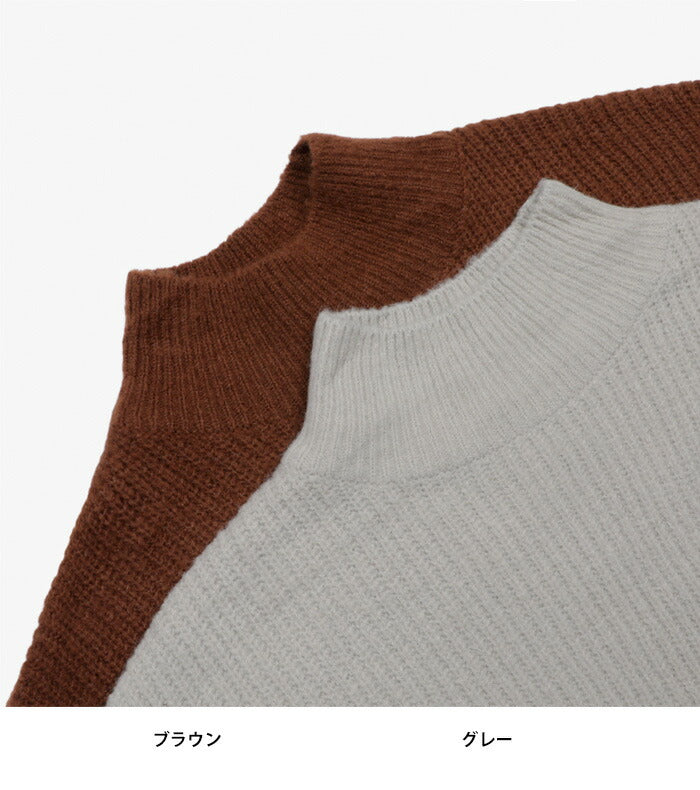ASCLO(エジュクロ)SP Hachi Half Neck Knit