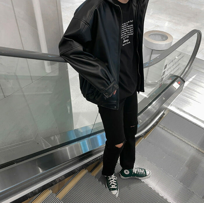 ASCLO(エジュクロ)+5cm Quality Destroyed Denim Pants (8008)