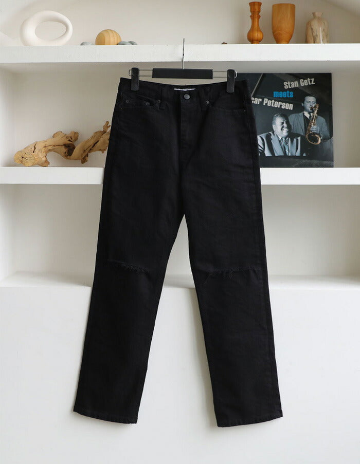 ASCLO(エジュクロ)+5cm Quality Destroyed Denim Pants (8008)