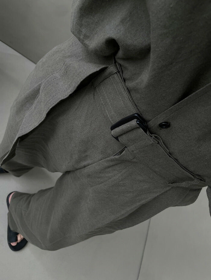 ASCLO(エジュクロ)Kant Linen Belt Wide Slacks