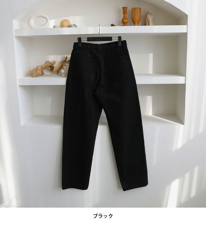 ASCLO(エジュクロ)Dro Black Side One Tuck Pants (9221)