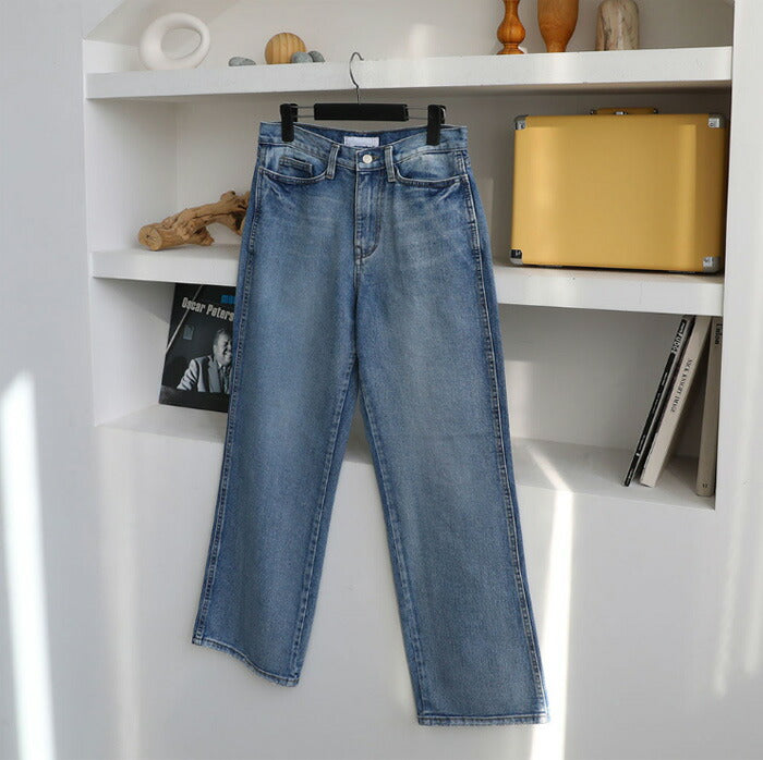 ASCLO(エジュクロ)+5cm Milk Brush Denim Pants (8015)