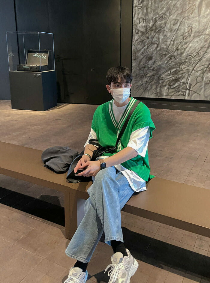 ASCLO(エジュクロ)Indigo Washed One Tuck Denim Pants (7913)