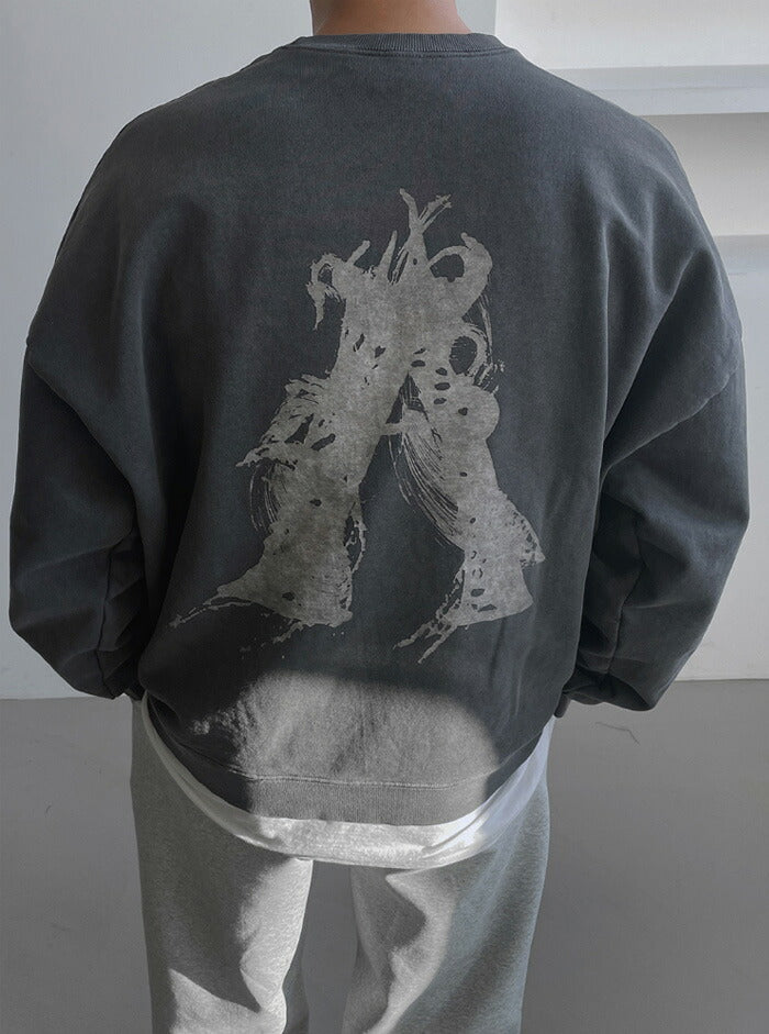 ASCLO(エジュクロ)Acon Reverse Pigment Sweat Shirt/42729623683299