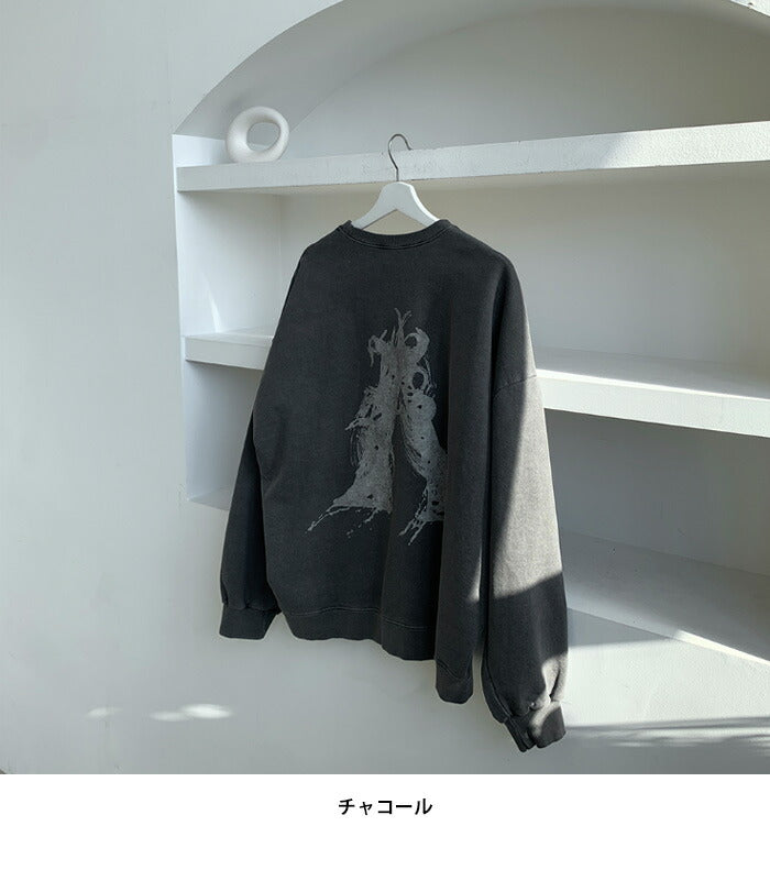 ASCLO(エジュクロ)Acon Reverse Pigment Sweat Shirt/42729623683299