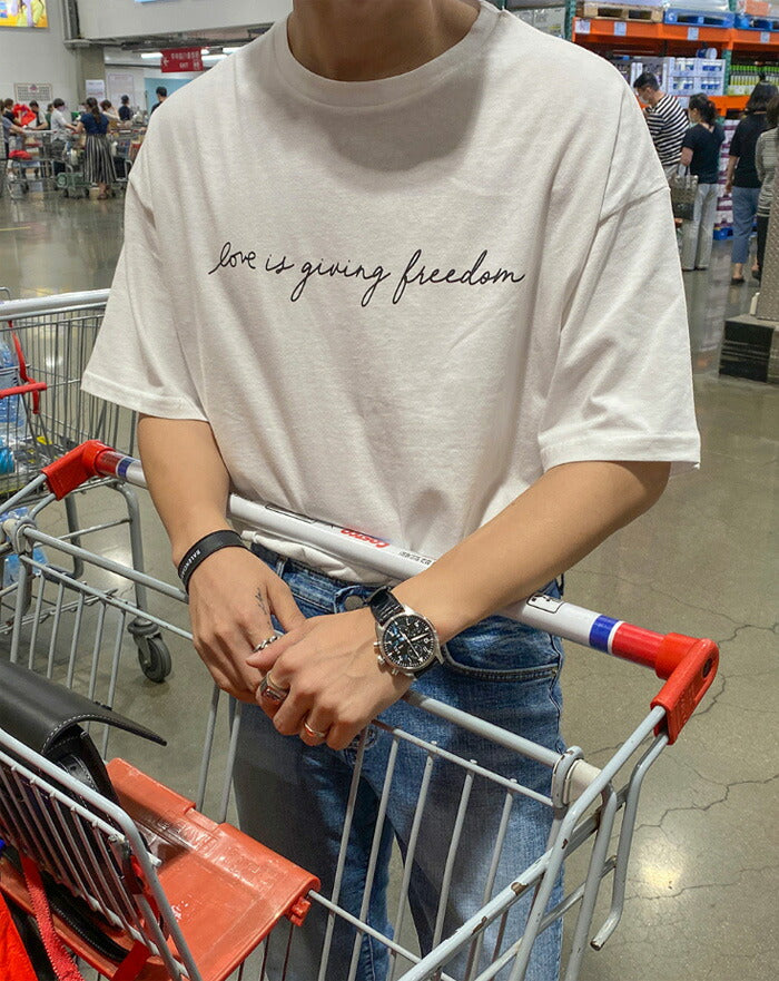 ASCLO(エジュクロ)Beru Lettering T Shirt