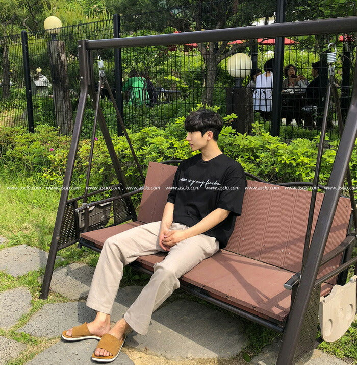 ASCLO(エジュクロ)Beru Lettering T Shirt