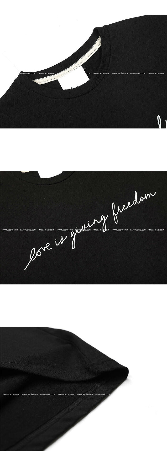 ASCLO(エジュクロ)Beru Lettering T Shirt