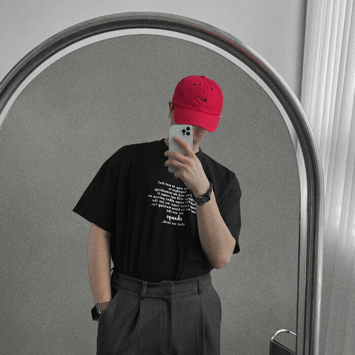 ASCLO(エジュクロ)ASCLO Change Lettering Short Sleeve T Shirt