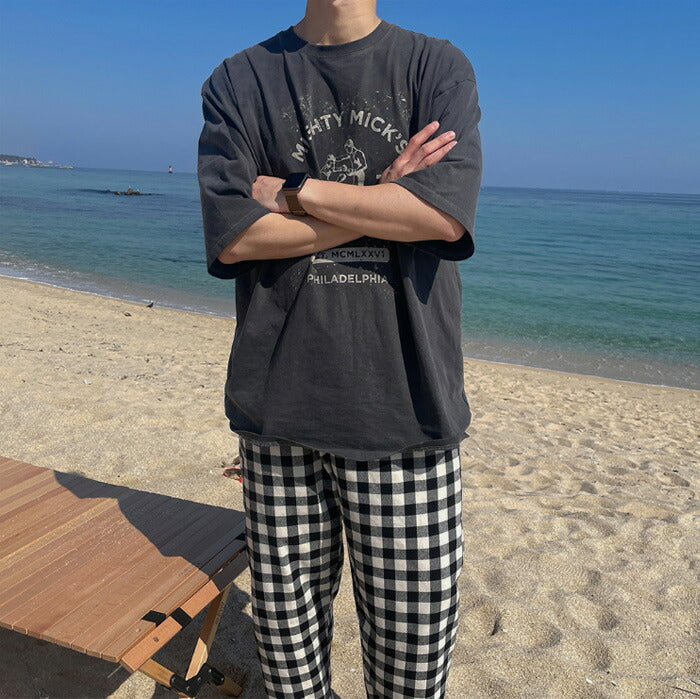 ASCLO(エジュクロ)Other Boxing Pigment Short Sleeve T Shirt