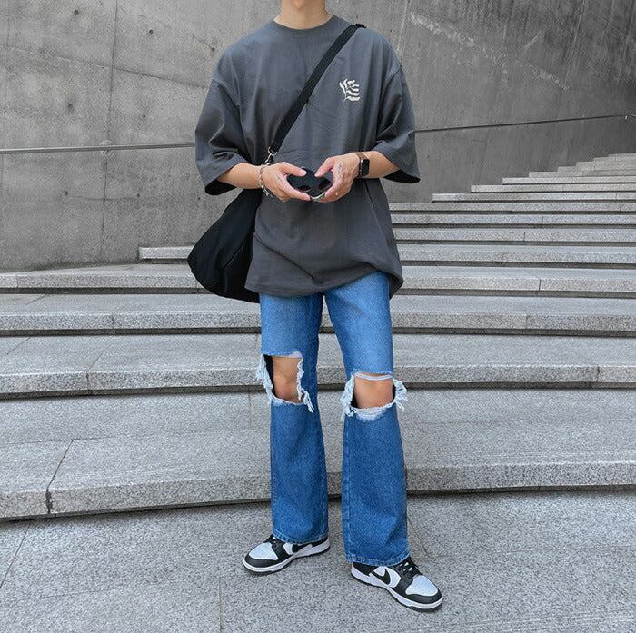 ASCLO(エジュクロ)ASCLO April Over Short Sleeve T Shirt