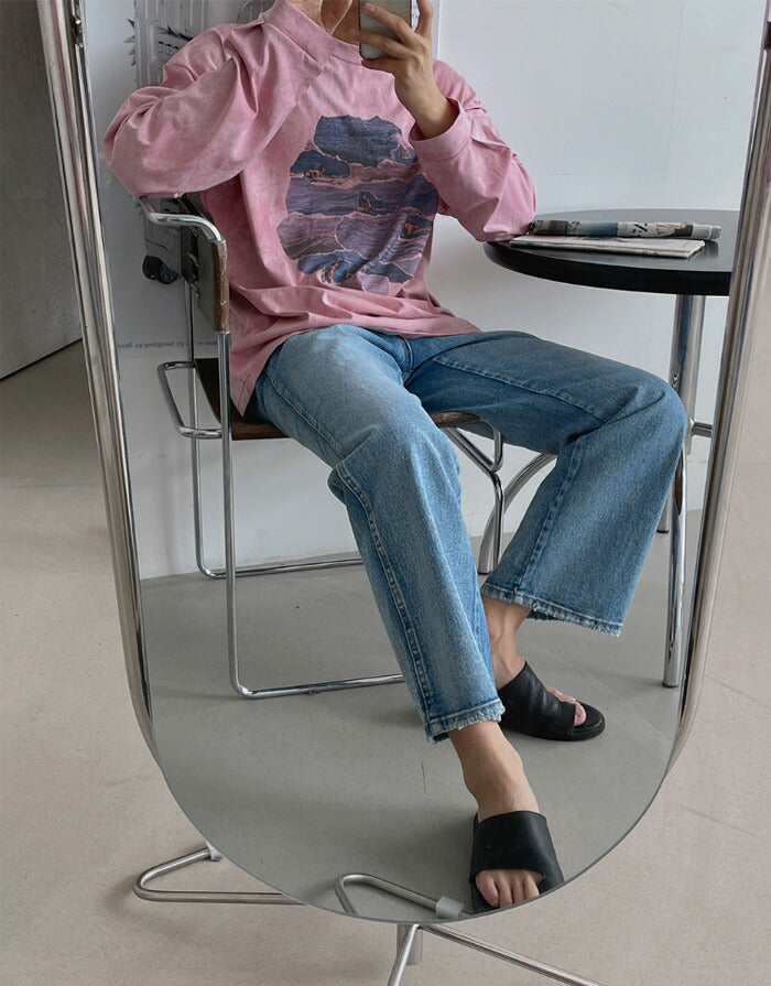 ASCLO(エジュクロ)Beryl Pigment Surfer T Shirt