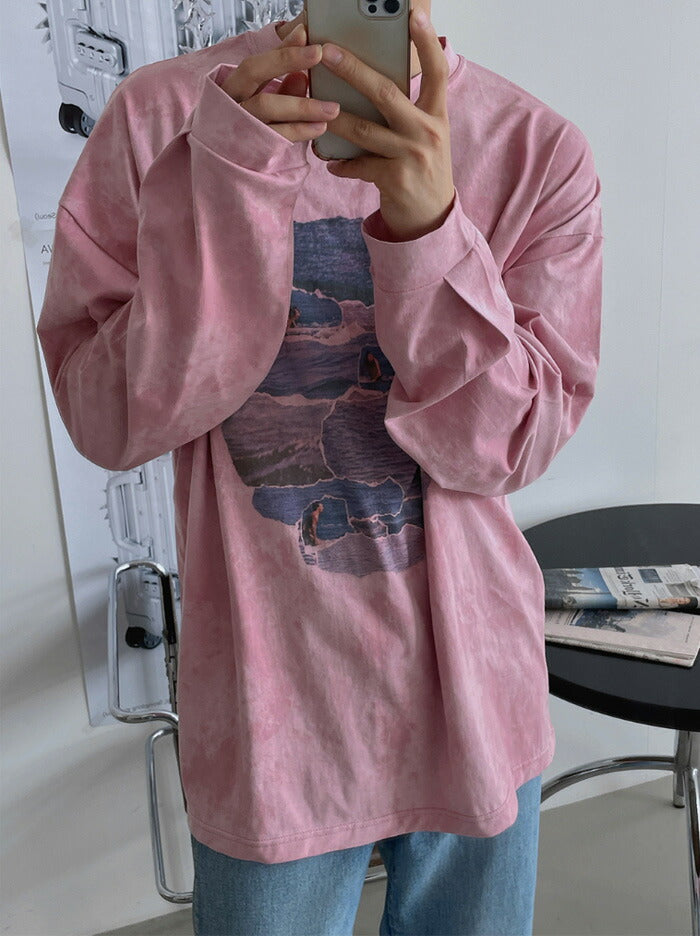 ASCLO(エジュクロ)Beryl Pigment Surfer T Shirt