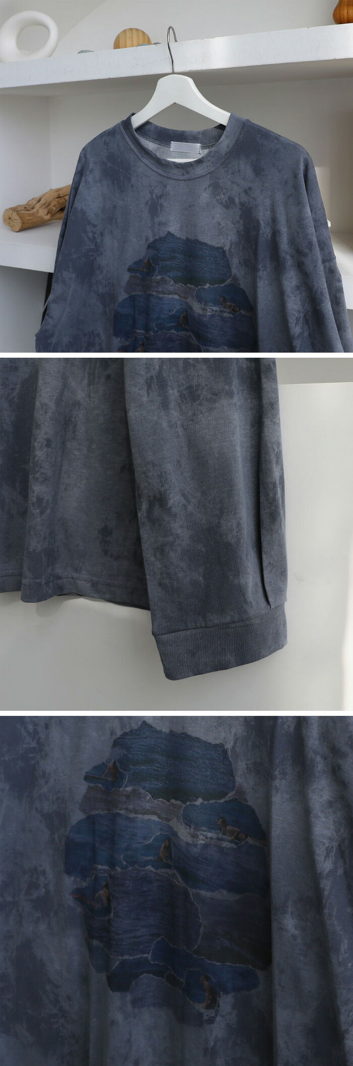 ASCLO(エジュクロ)Beryl Pigment Surfer T Shirt