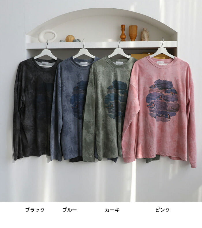 ASCLO(エジュクロ)Beryl Pigment Surfer T Shirt