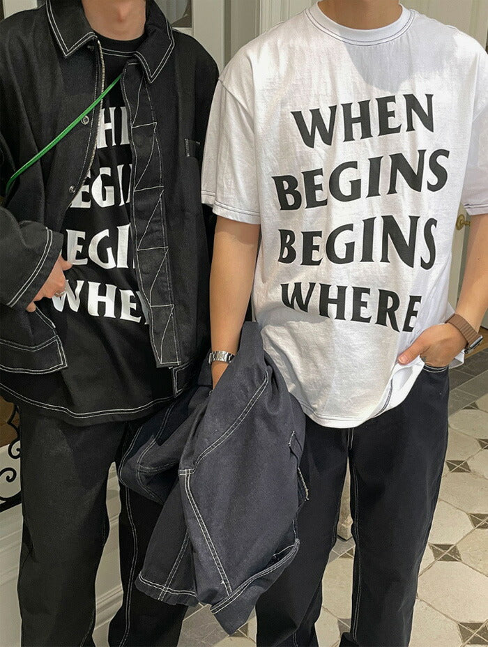 ASCLO(エジュクロ)ASCLO Begins Short Sleeve T Shirt (3color)
