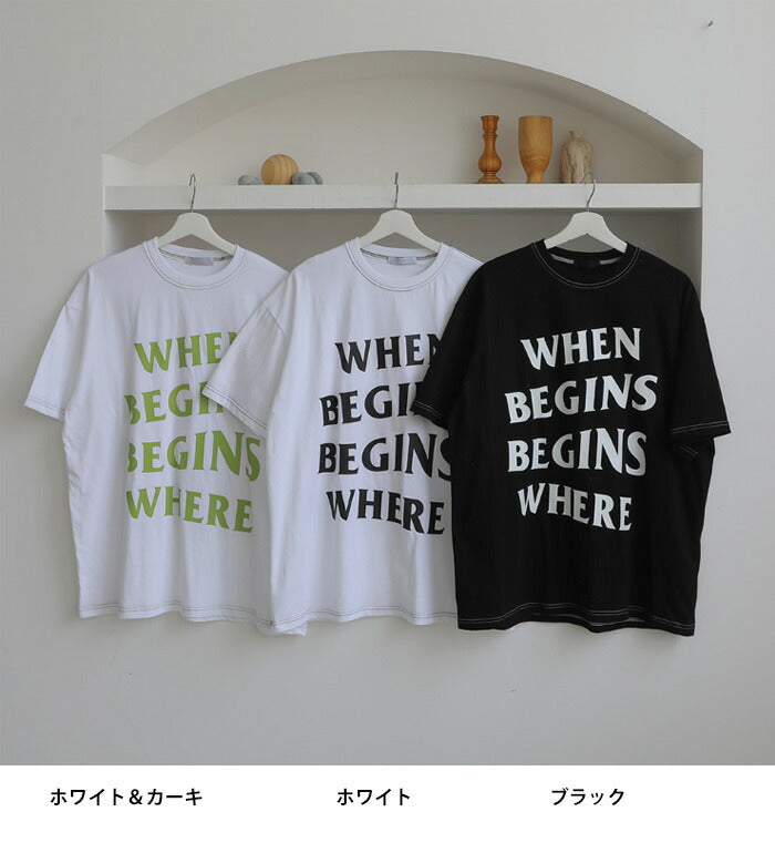 ASCLO(エジュクロ)ASCLO Begins Short Sleeve T Shirt (3color)