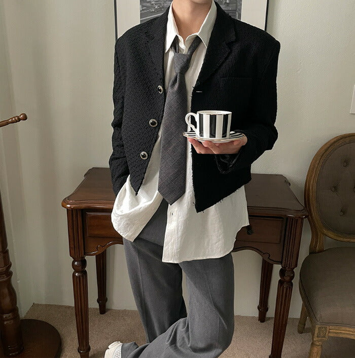 ASCLO(エジュクロ)3 TAP Luca Linen Shirt