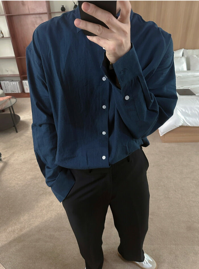 ASCLO(エジュクロ)3 TAP Luca Linen Shirt