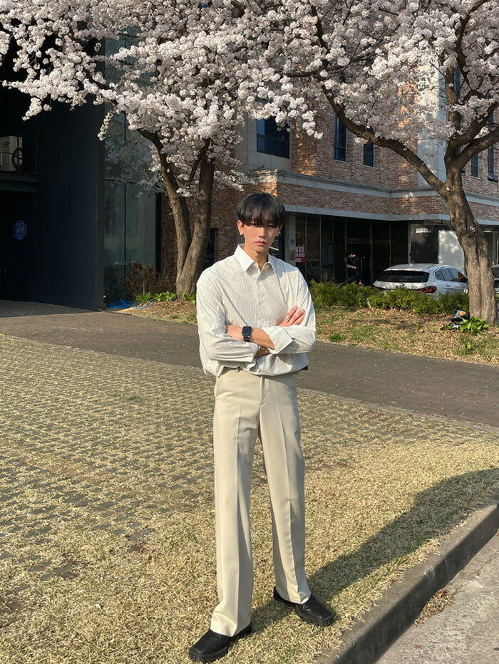 ASCLO(エジュクロ)3 TAP Luca Linen Shirt