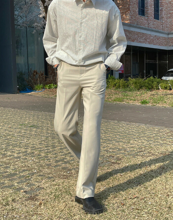 ASCLO(エジュクロ)3 TAP Luca Linen Shirt