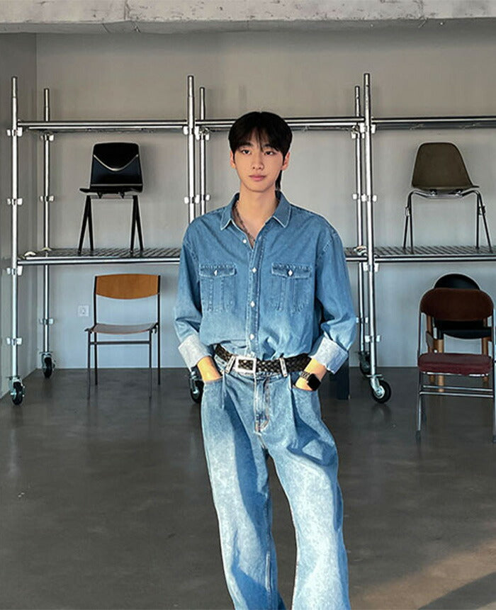 ASCLO(エジュクロ)Digan Classic Denim Shirt