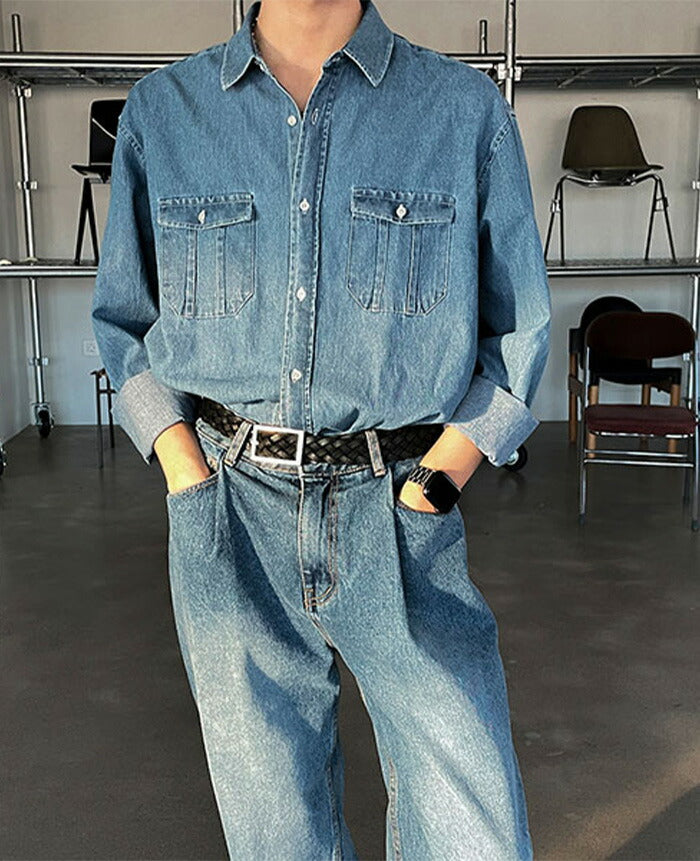 ASCLO(エジュクロ)Digan Classic Denim Shirt