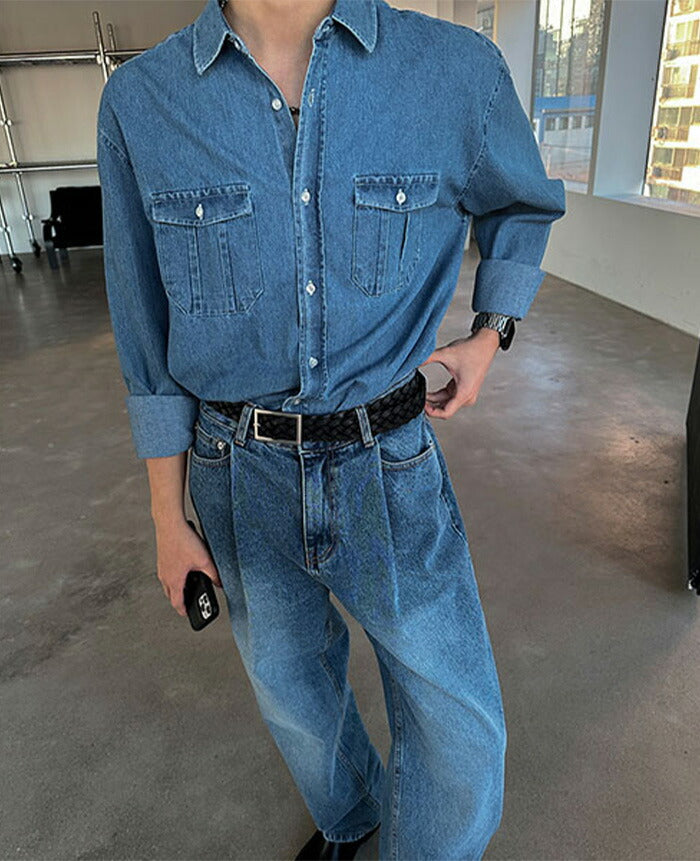 ASCLO(エジュクロ)Digan Classic Denim Shirt