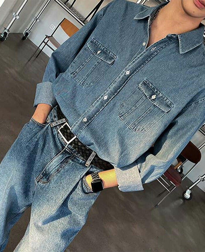 ASCLO(エジュクロ)Digan Classic Denim Shirt