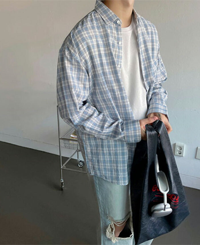ASCLO(エジュクロ)ASCLO Check Big Shirt