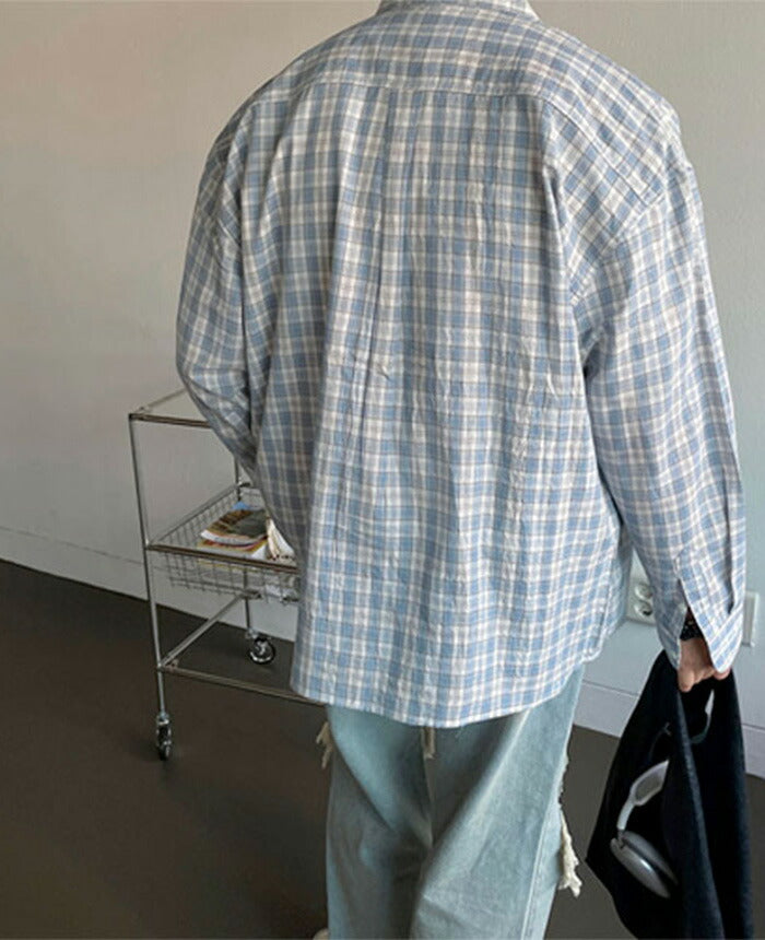 ASCLO(エジュクロ)ASCLO Check Big Shirt